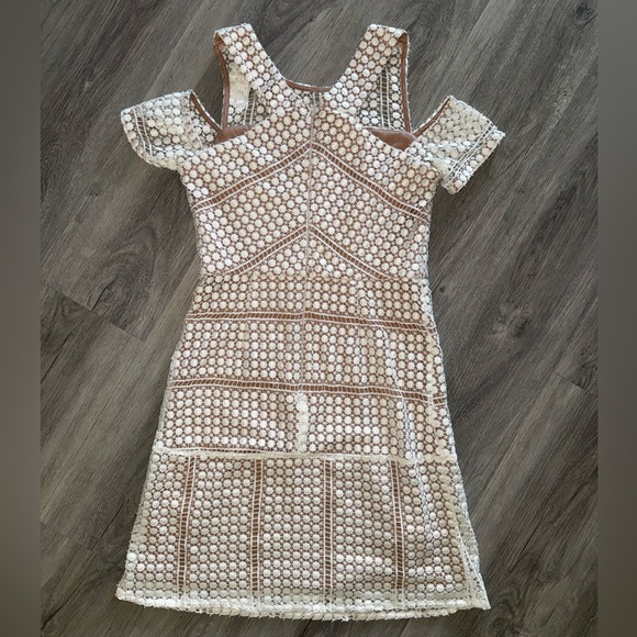 💓 TOPSHOP cream/white dress - Picture 5 of 10